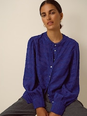 Bluză Monsoon Jane din jacard - Imaginea 1 din 3