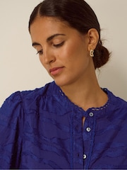 Bluză Monsoon Jane din jacard - Imaginea 3 din 3