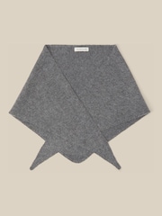 Monsoon Grey Fae Knitted Triangle Scarf - Image 1 of 2