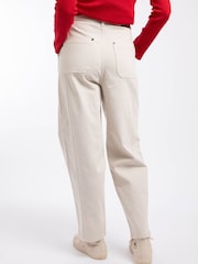 Crema - Pantalones vaqueros Weird Fish Beryl Barrel - Imagen 2 de 7