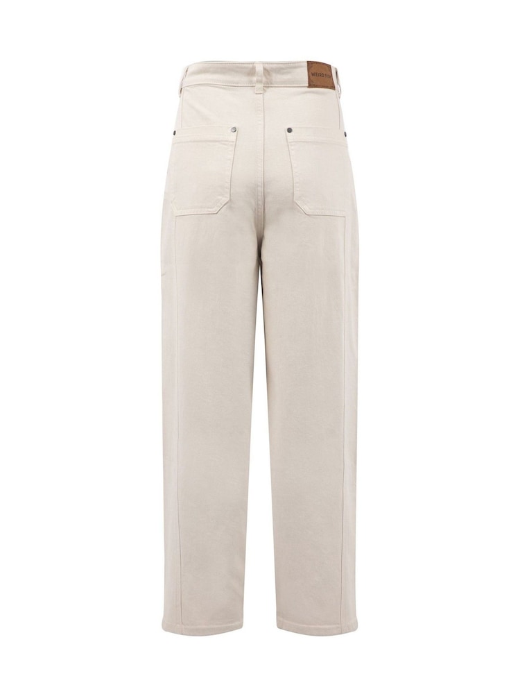 Crema - Pantalones vaqueros Weird Fish Beryl Barrel - Imagen 7 de 7 Crema - Pantalones vaqueros Weird Fish Beryl Barrel - Imagen 7 de 7