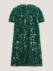 فستان حفلات Esmeralda بياقة مزينة بالترتر من Monsoon - Image 3 of 4