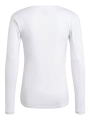 adidas White Teamwear Base Layer Long Sleeve Top - Image 8 of 8