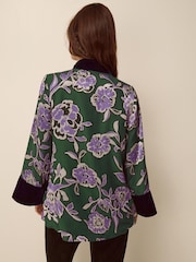Monsoon Willow Kimonojacke mit Floralprint - Bild 2 von 2