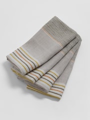 Secret Linen Store Natural Sophie Stripe Napkin - Image 4 of 4
