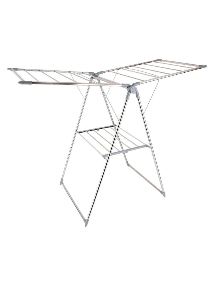 Our House Black Winged Clothes Airer - Image 2 of 5