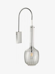 Dar Lighting Silver Eifel Wall Light - Image 3 of 4