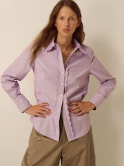 Monsoon Sabrina Scallop Stripe Shirt - Bild 1 von 2