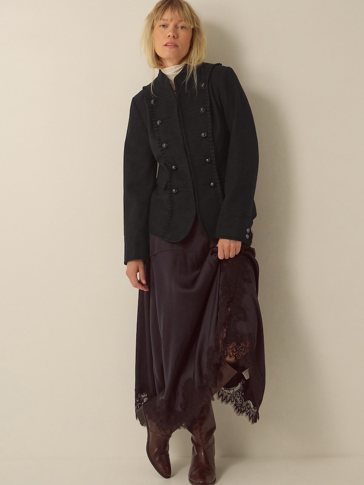 Buy Monsoon Black Mallory Military Jacket from Next France