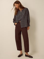 Monsoon Blue Ruby Check Blouse - Image 2 of 4