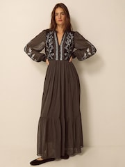 Robe longue Monsoon Joséphine ornée - Image 5 de 6
