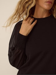 Monsoon Mayci Mix Fabric Top - Slika 2 iz 4