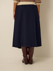 Monsoon Nancy Pleated Midi Skirt - 5суретінің 4 суреті