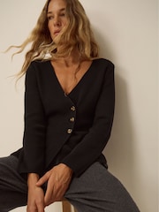 Monsoon Saf V-Neck Crossover Cardigan - Bild 1 von 5