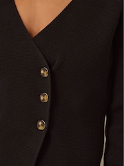 Monsoon Saf V-Neck Crossover Cardigan - Bild 4 von 5