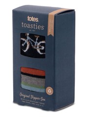 Totes Natural Toasties Original Slipper Socks Pack Of 2 - Image 5 of 5