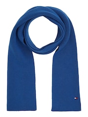 Tommy Hilfiger Kids Blue Small Flag Scarf - Image 1 of 2
