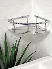 Cesta de canto grande para chuveiro Showerdrape Contempo à prova de ferrugem - Imagem 1 de 3