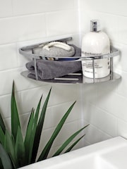 Cesta de canto grande para chuveiro Showerdrape Contempo à prova de ferrugem - Imagem 2 de 3
