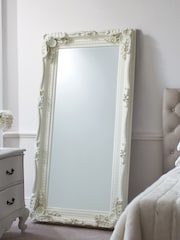Gallery Home Cream Oxford Leaner Mirror - Image 1 of 2