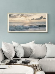 Artko Grey Dawn's Embrace By Mike Calascibetta Framed Art - Image 1 of 4