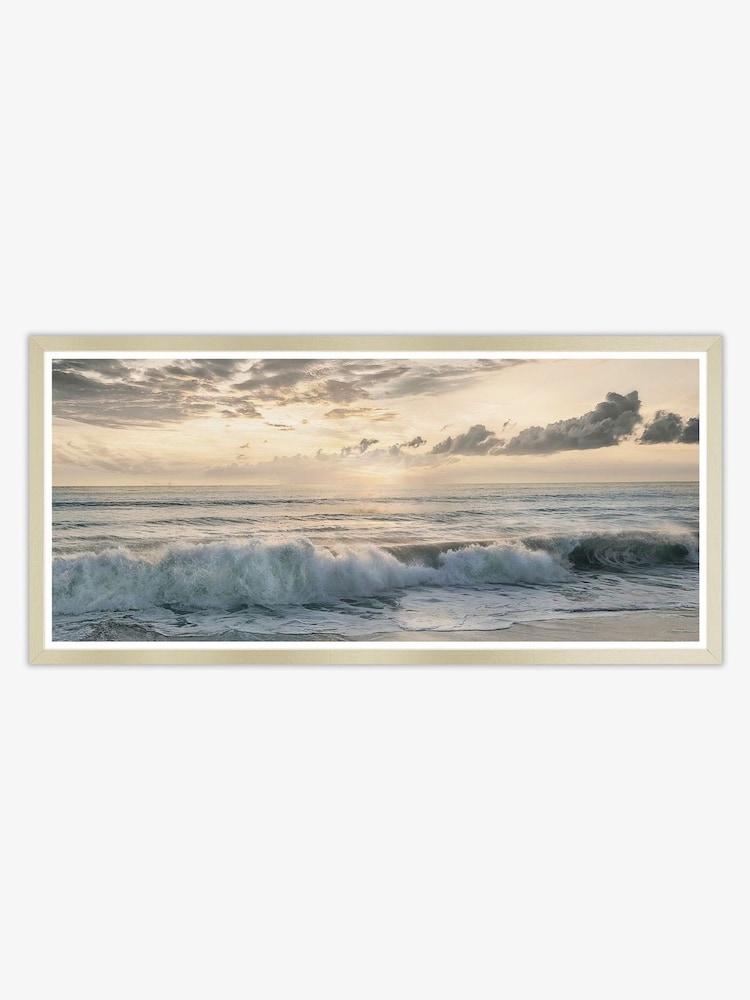 Artko Grey Dawn's Embrace By Mike Calascibetta Framed Art - Image 2 of 4 Artko Grey Dawn's Embrace By Mike Calascibetta Framed Art - Image 2 of 4