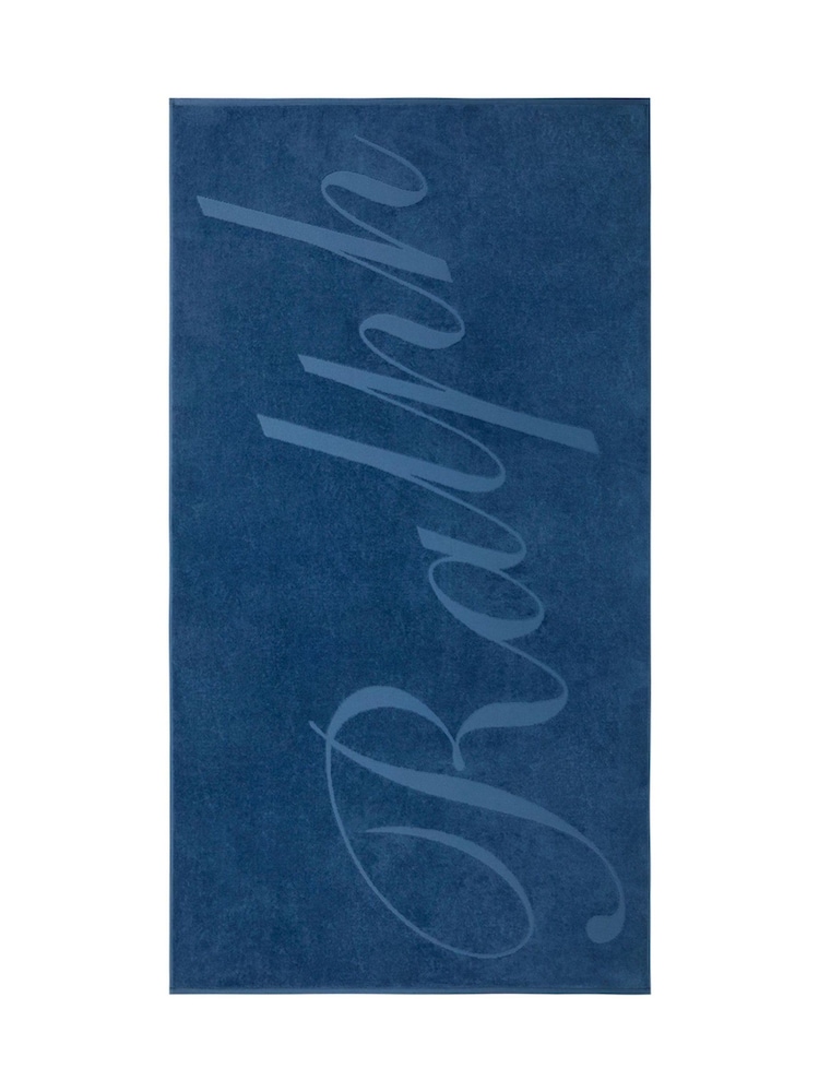 Ralph Lauren Jewel Blue CL Ralph Beach Towel - Image 2 of 5 Ralph Lauren Jewel Blue CL Ralph Beach Towel - Image 2 of 5