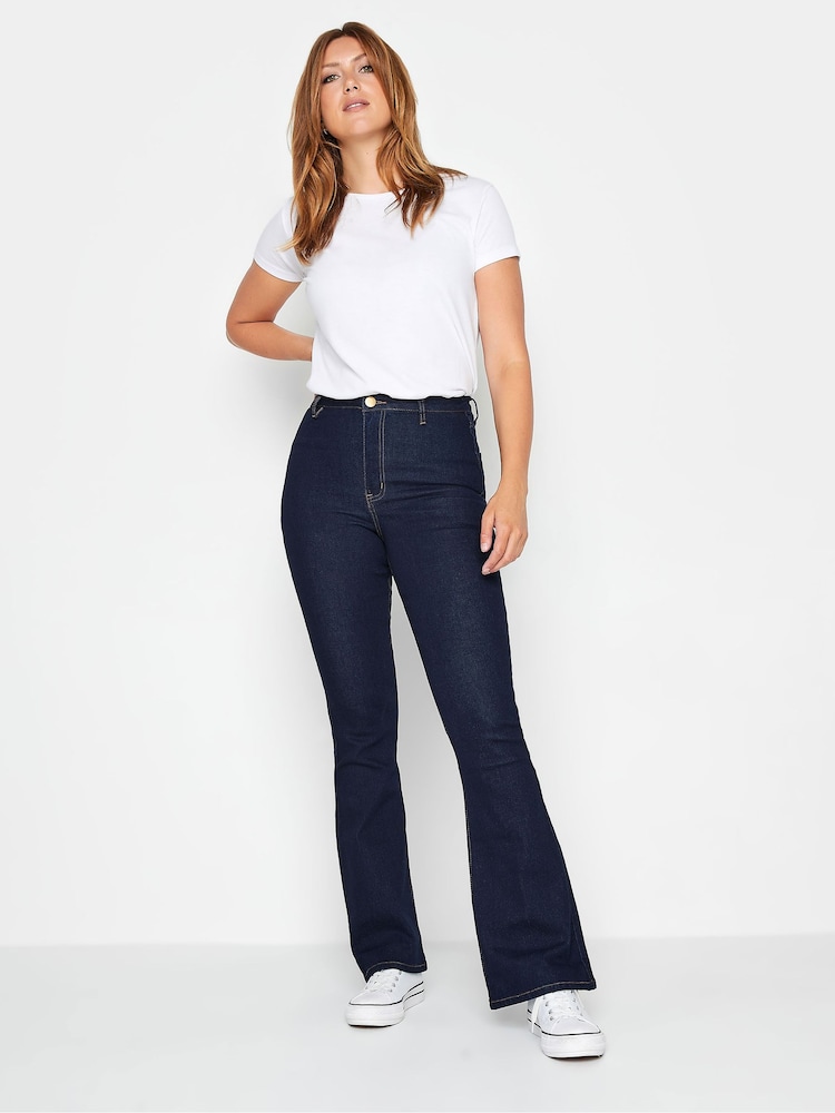 Long Tall Sally Blue Denim Kickflare Jean - Image 2 of 3