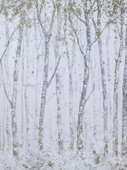 Arthouse Natural Glitter Trees Capped Canvas - Image 2 of 3
