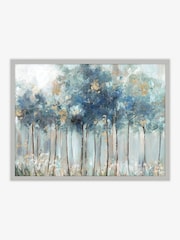 Artko Blue Golden Forest By Allison Pearce Framed Art - Image 2 of 3