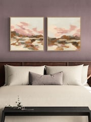 Artko Set of 2 Rose Canyon By June Erica Vess Framed Art - Image 1 of 3