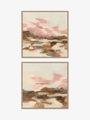 Artko Set of 2 Rose Canyon By June Erica Vess Framed Art - Image 2 of 3