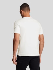 Lyle & Scott White Crew Neck Cotton T-Shirt - Image 2 of 7