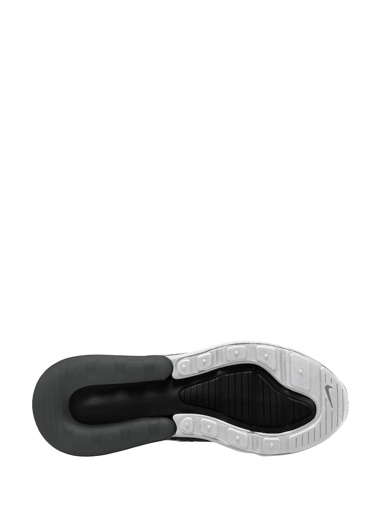 Nike Black/White Air Max 270 Trainers - Image 12 of 13
