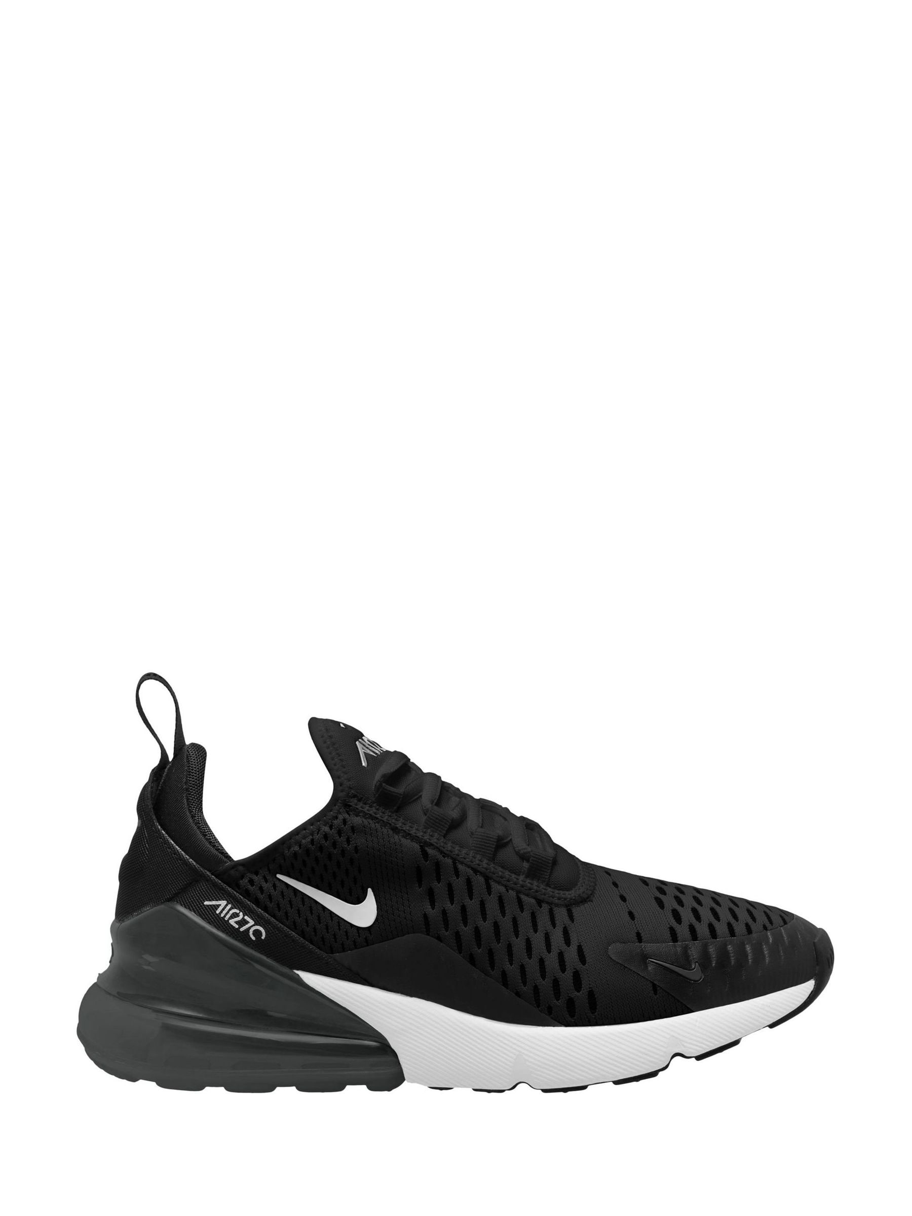Buy Nike Black White Air Max 270 Trainers from Next Luxembourg