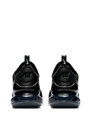 Nike Black/White Air Max 270 Trainers - Image 10 of 13