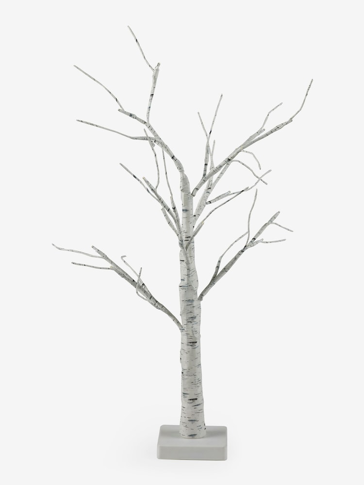 White Lit Twig Tree - Image 3 of 3