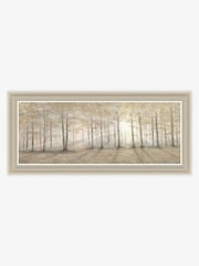 Artko Beige First Light Woodland By Bill Makinson Framed Art - Image 2 of 3