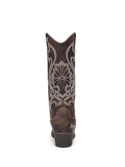 Blowfish Malibu Chocolate Brown Stutter Regular Fit Western Boots - Image 6 of 7