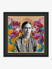 Artko Grey Frida By Erika C Brothers Framed Art - Image 2 of 4