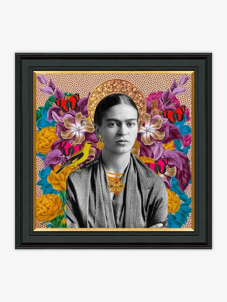 Artko Grey Frida By Erika C Brothers Framed Art - Image 2 of 4 Artko Grey Frida By Erika C Brothers Framed Art - Image 2 of 4