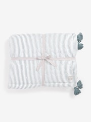 The Little Tailor Blue 100% Cotton Quilt - Image 1 of 11