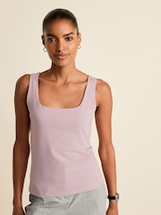 Purple Square Neck Vest - Image 1 of 7