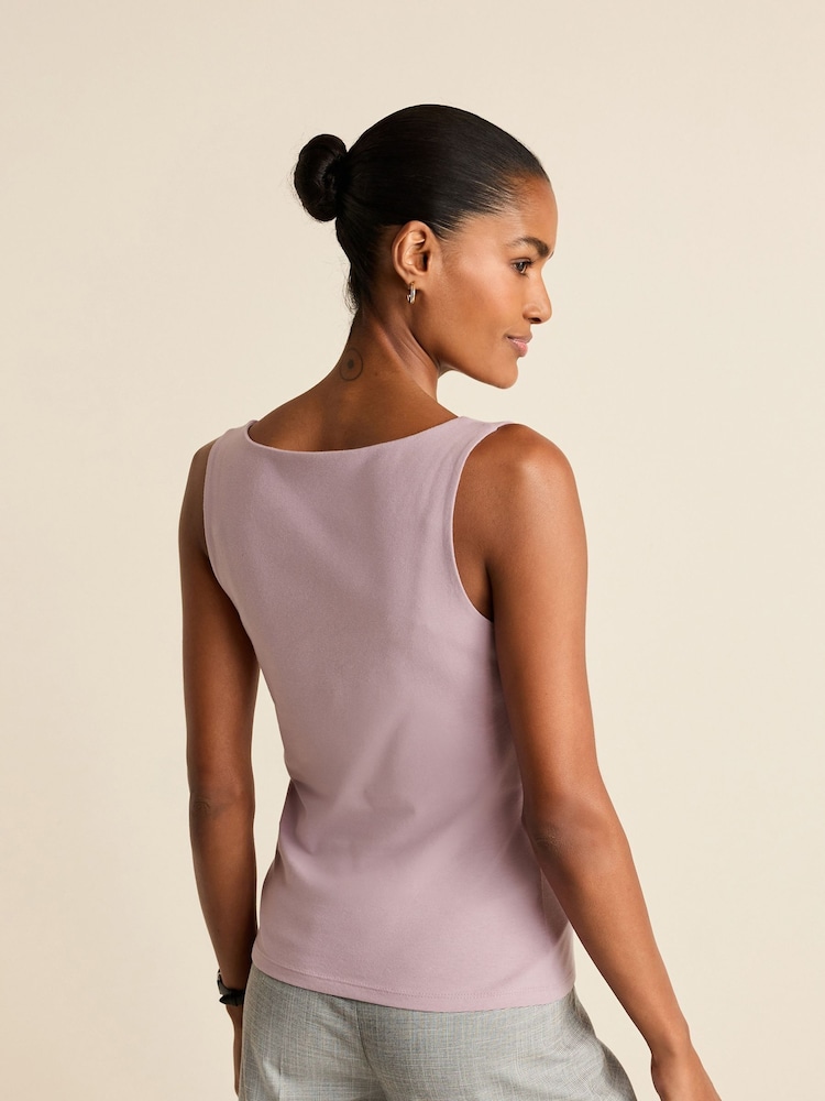 Purple Square Neck Vest - Image 4 of 7