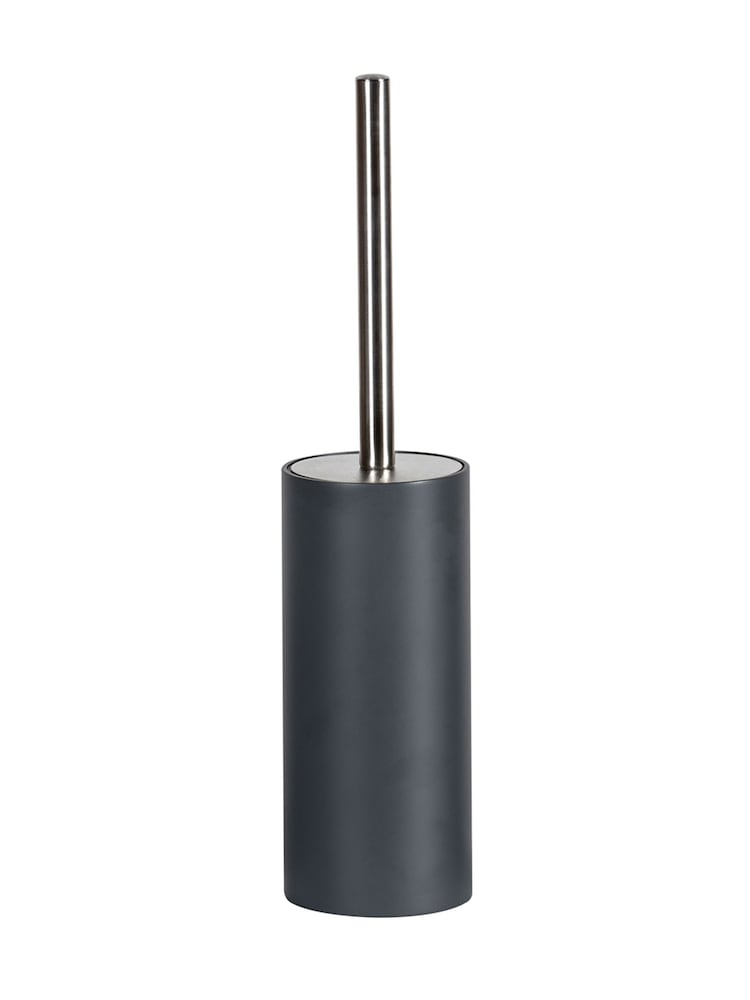 Showerdrape Grey Alto Toilet Brush Holder - Image 2 of 2 Showerdrape Grey Alto Toilet Brush Holder - Image 2 of 2