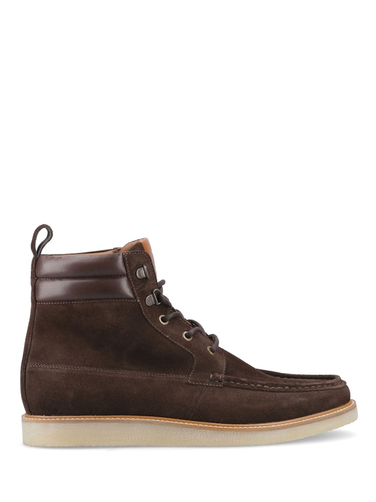 Sperry Suede Brown Newark Ankle Boots - Image 1 of 4 Sperry Suede Brown Newark Ankle Boots - Image 1 of 4