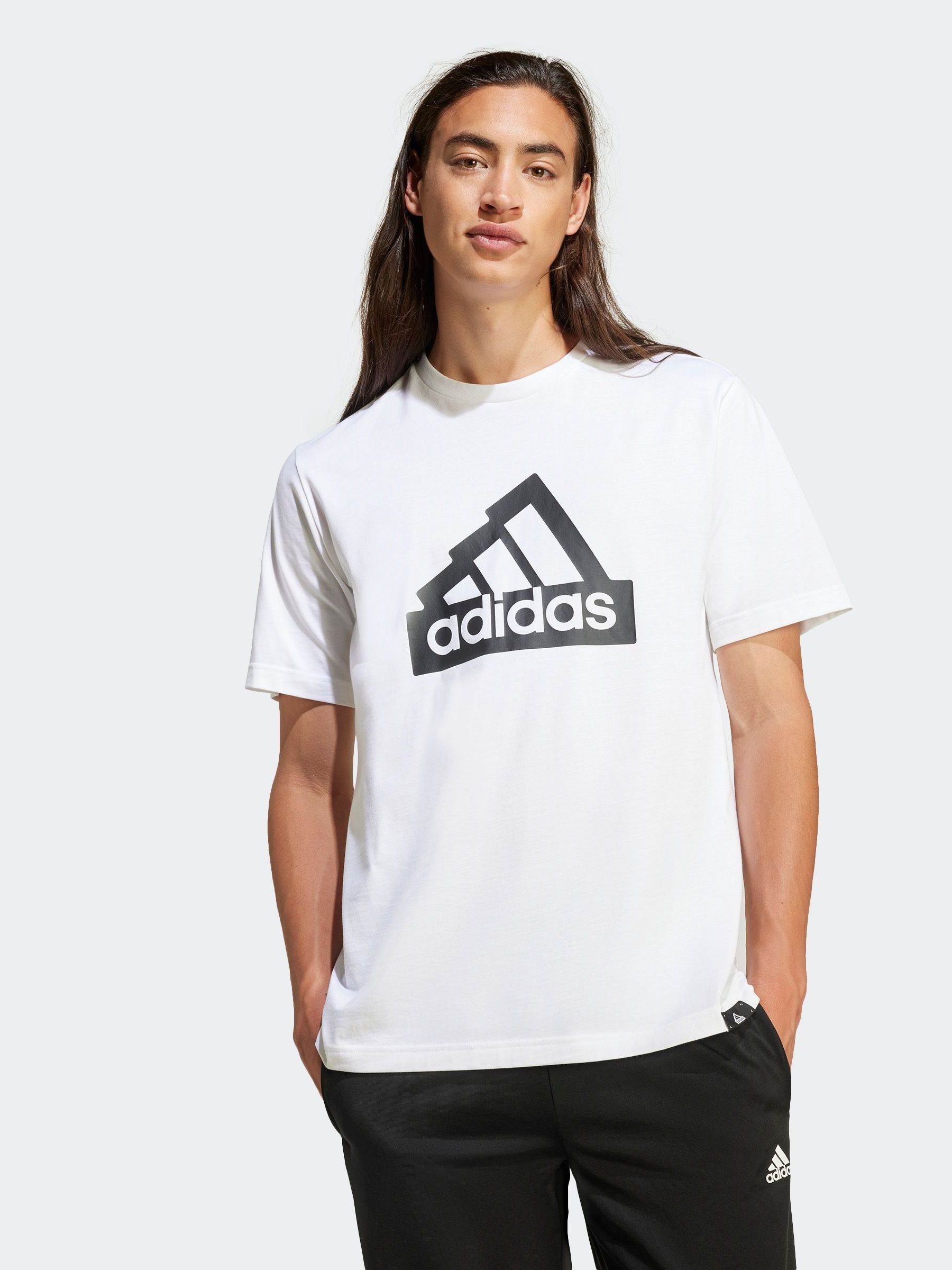 Buy adidas White Modern Essentials Graphic 100 Cotton T Shirt from Next Malaysia