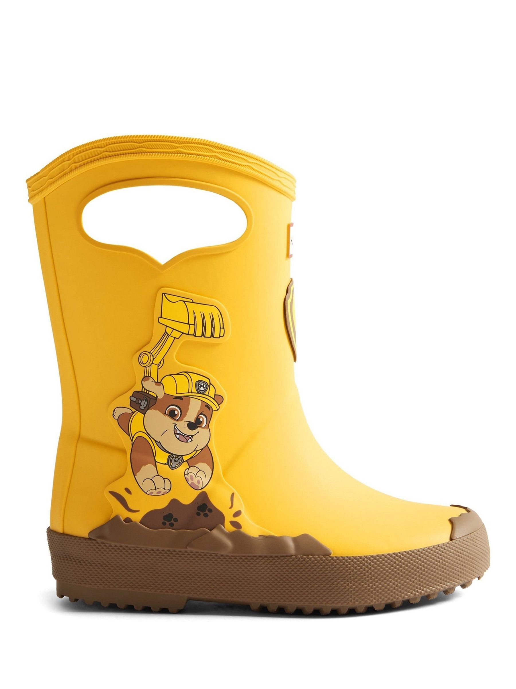 Hunter Unisex Yellow Paw Patrol Wellington Boot In | : Infant Size 12 - Image 6