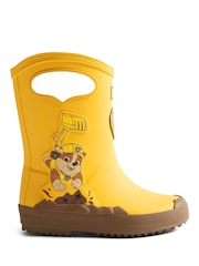 Hunter Yellow First Paw Patrol Wellies - Image 1 of 5