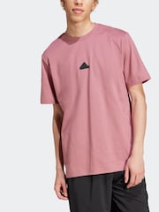 adidas Red 100% Cotton City Escape Graphic T-Shirt - Image 3 of 7